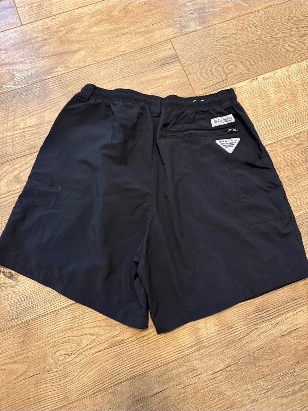 Columbia Black Men's Athletic Swim/Trail Shorts